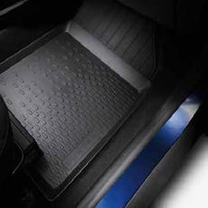 Dacia Duster 2 Rubber Floor Mats with seat drawer RHD