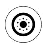 Rear Brake Disc - Nissan