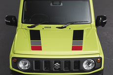 Suzuki Jimny Spare Hood Decal, Honeycomb