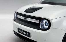 Front & Rear Decorative Grille Garnish - Silver - Honda e