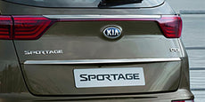 Kia Tailgate Trim Line