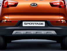 Kia Sportage 2010-2016, Rear Skid Plate, Silver