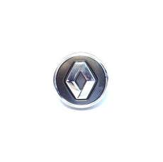 Renault Centre Cap, Dark Grey/Chrome Surround x1