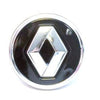 Renault Centre Cap, Black/Chrome Surround (x1)