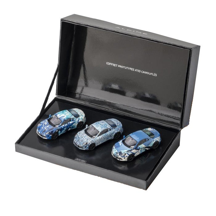 Alpine Coffret A110 2017 Prototype Scale Model 1 43 3 Car Set