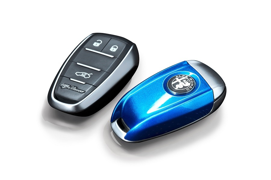Alfa Romeo Giulia/Stelvio/Tonale Key Cover, Misano Blue | 50290685