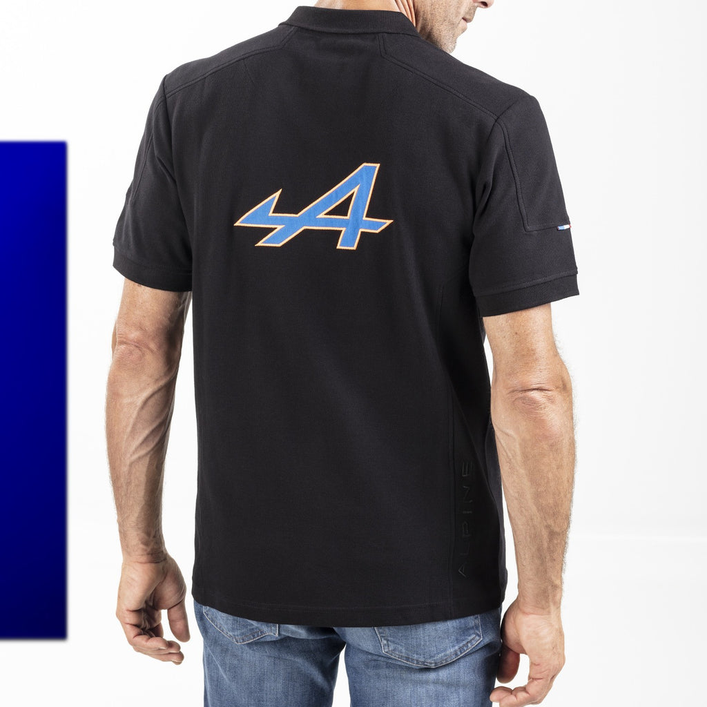 Alpine Black Men's Polo Shirt | 6020080133