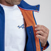 Alpine Dark Blue Men's Softshell, Large