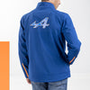 Alpine Dark Blue Men's Softshell, Large
