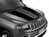 Bonnet Decal In Matt Black - Jeep Grand Cherokee