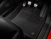 Renault Captur Floor Mats, Textile - Red RHD