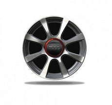 Fiat 500 16" Alloy Wheel Set 8-Spokes Design