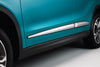 Suzuki Vitara Side Body Mouldings Small, Black/Chrome