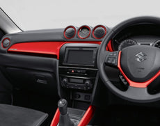 Suzuki Vitara Dashboard Coloured Trim Panel Set, Red RHD