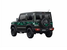 Suzuki Jimny Body Decal Set, Camouflage Green