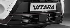 Suzuki Vitara Front bumper Centre Accent Line, Matte Black