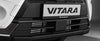 Suzuki Vitara Front bumper Centre Accent Line, Matte Black