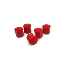 Suzuki Alloy Wheel Bolt Cover Set, Red