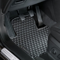 Genuine Rubber Floor Mats 1ST and 2ND Row Only - Kia Carens 2013-2017