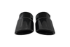 Black Exhaust Tips, Pair - Jeep Grand Cherokee