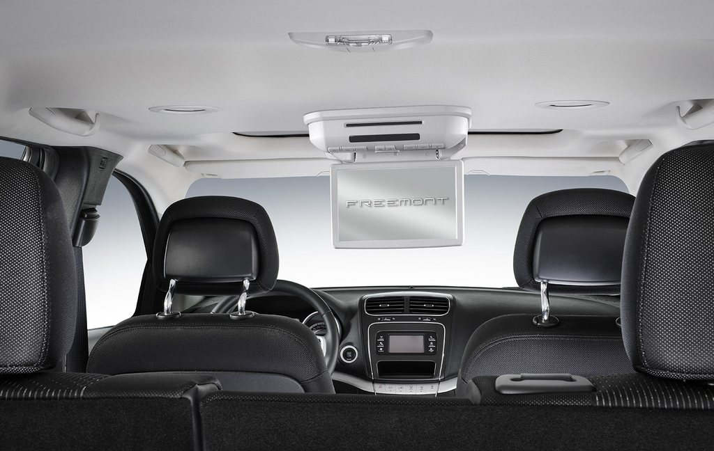 In-Car Overhead Mounted DVD Player System - Fiat