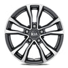 Kia - 18" Alloy Wheel, Hanyang, Graphite