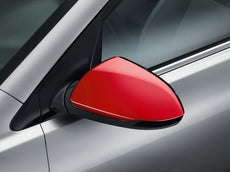 Kia Rio (YB PE) - Door Mirror Caps, Vibrant Red