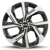 Genuine Kia Stonic (YBCUV) 17" Alloy Wheel Kit, Bicolour