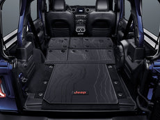 Jeep Wrangler (JL) Moulded Cargo Tray 2/4-Door with leather seats