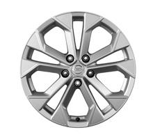 Nissan Juke (F15E) Alloy Wheel 18" Silver inc. Centre Cap