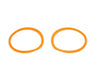 Nissan Juke (F15E) Orange Racing Fog Lamp Rings 2010-2014