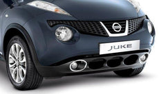 Nissan Juke (F15E) Chrome Fog Lamp Rings 2010-2014