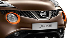 Nissan Juke Perso Orange Headlamp Finishers w/o HL Washer