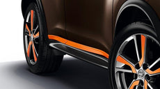 Nissan Juke Perso Orange Side Door Sill Strips