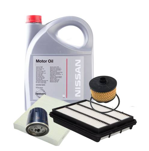 Bosch Service Kit For Nissan Juke 1.6 Petrol MK1 (2010-2019) – Air Filter, Oil Filter & Engine Oil