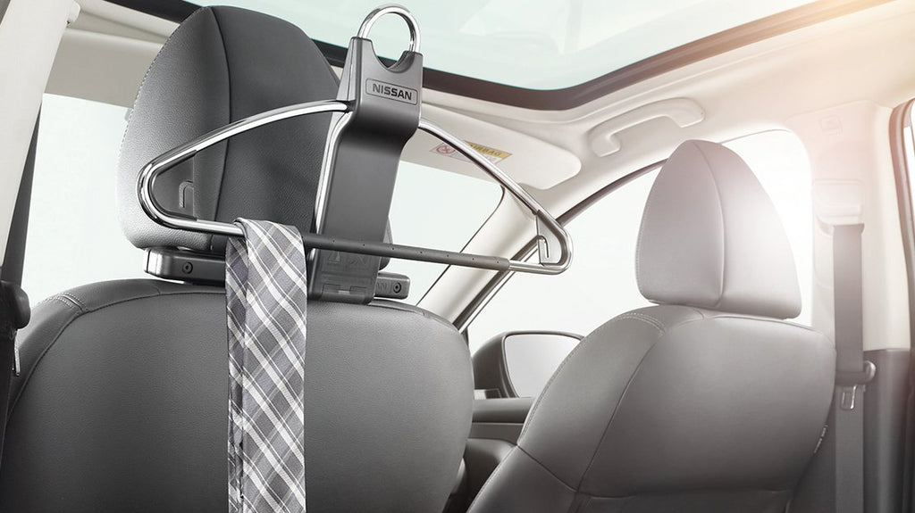 Headrest shop coat hanger
