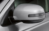 Mitsubishi Mirror Covers, Silver - vehicles with side indicators