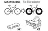 Mitsubishi Adaptor Kit For Fat Bike Wheels