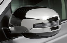 Mitsubishi Mirror Covers, Chrome - vehicles with side indicators