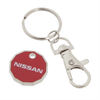 Nissan Trolley Coin Keyring GBP