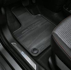 Rubber Floor Mats - Fiat 500 Electric