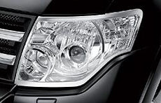 Mitsubishi Shogun Headlamp Bezels, Titanium