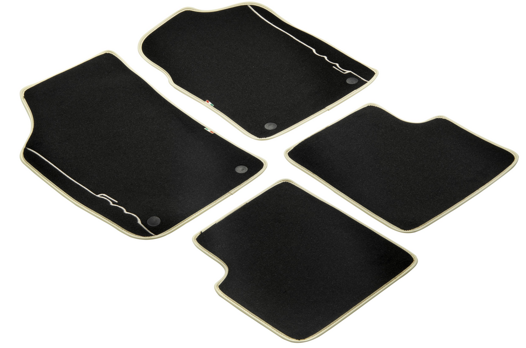 Fiat 500 carpet discount mats