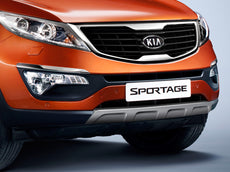 Kia Sportage 2010-2016, Front Skid Plate, Silver
