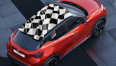 Juke Wavy Chequered Flag Roof - New Nissan Juke - F16E