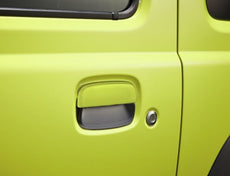 Suzuki Jimny Exterior Door Handle Escutcheon Trim, Carbon Design
