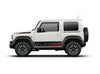 Suzuki Jimny Spare Body Side Decal Set, Honeycomb/Rhino